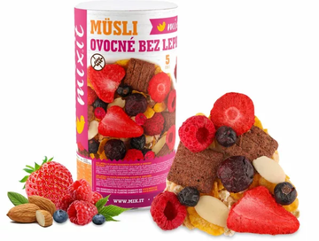 Ovocné müsli bez lepku 290 g Mixit